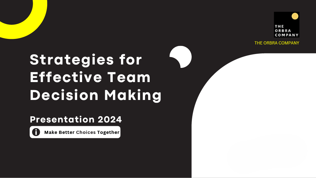 STRATEGIES FOR EFFECTIVE DECISION MAKING (Zoom Session)