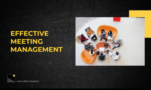 EFFECTIVE MEETING MANAGEMENT