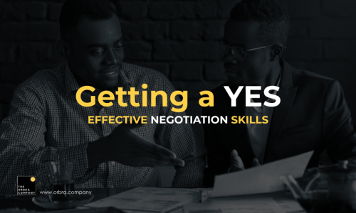 EFFECTIVE NEGOTIATION SKILLS AT THE WORKPLACE