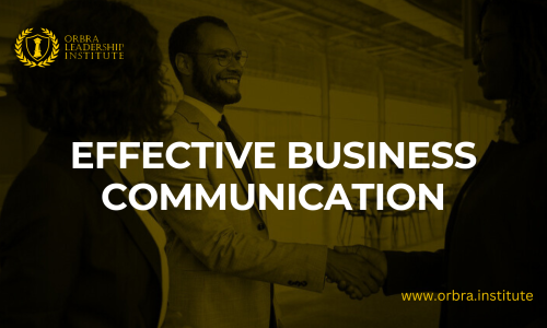 Effective Business Communication